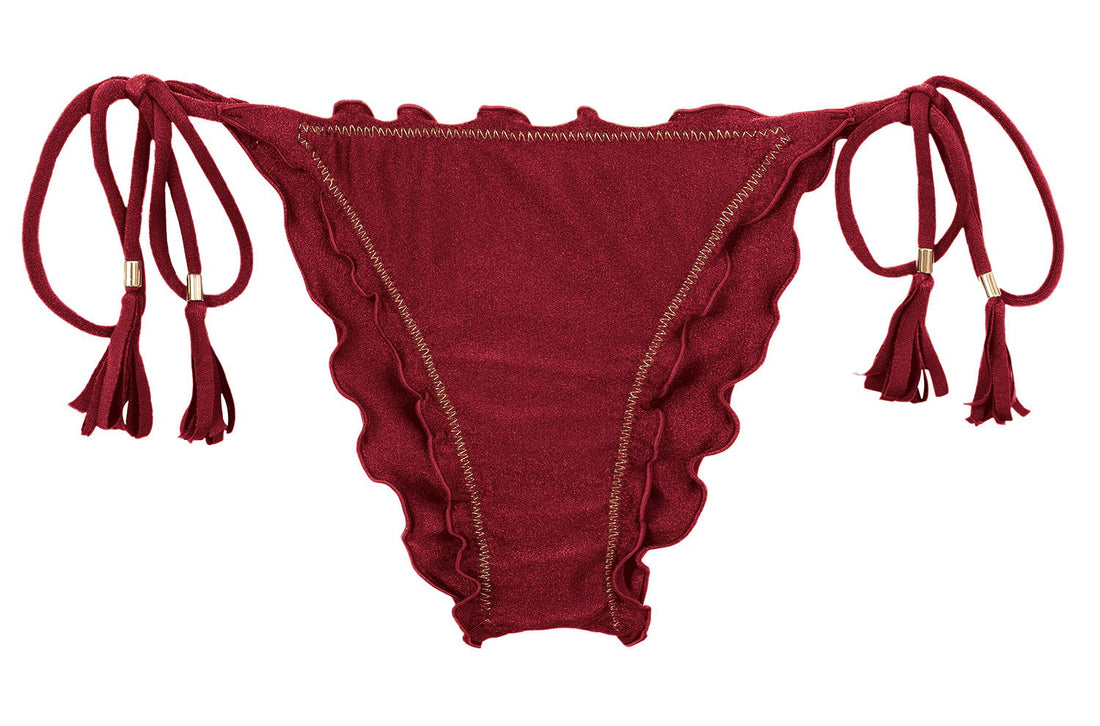 Product Front: Rio De Sol Bikini Bottoms Bottom Shimmer-Divino Frufru