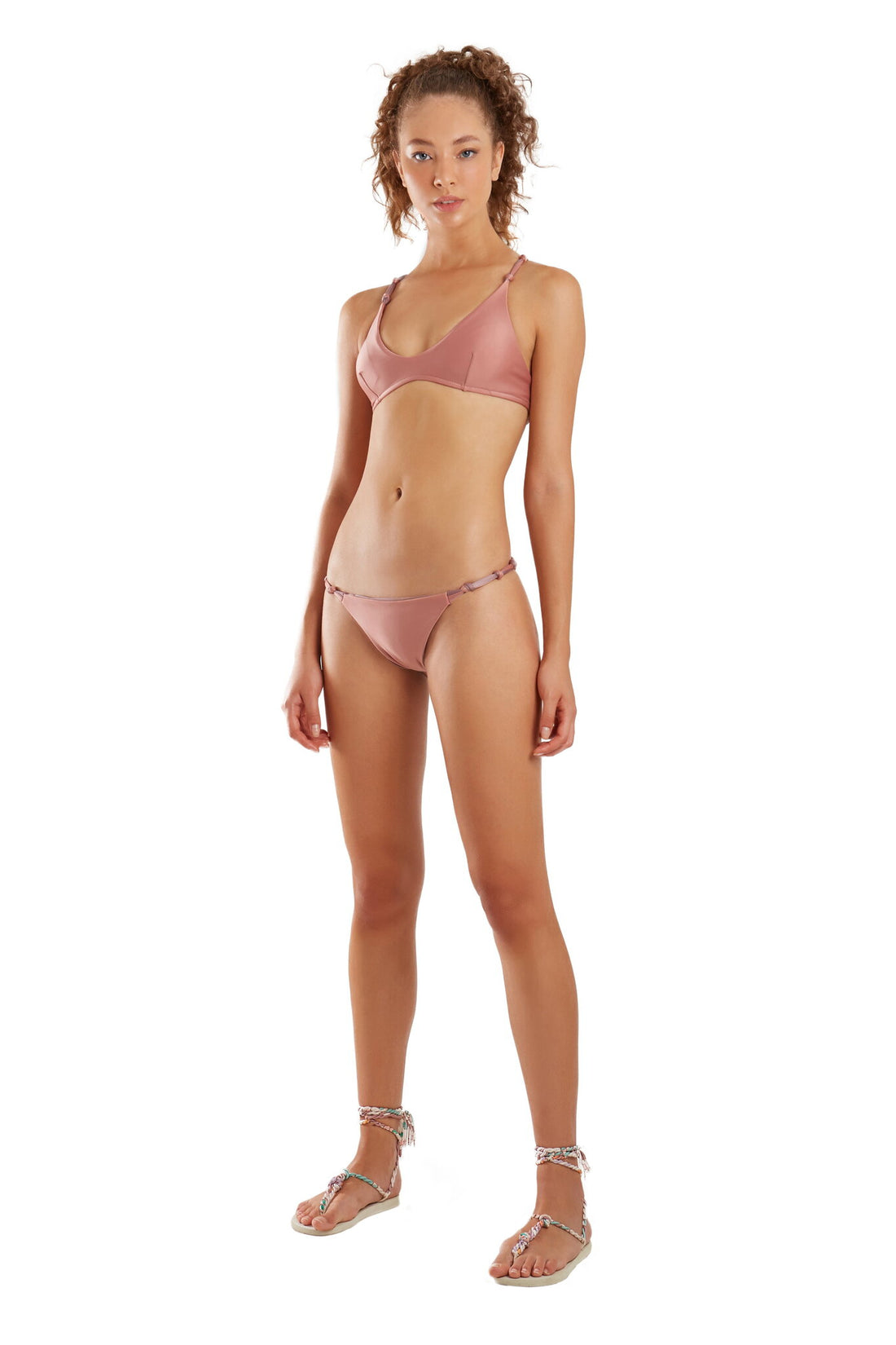 Model Front: Blueman Bikini Bottoms Bottom Ploc Marrom