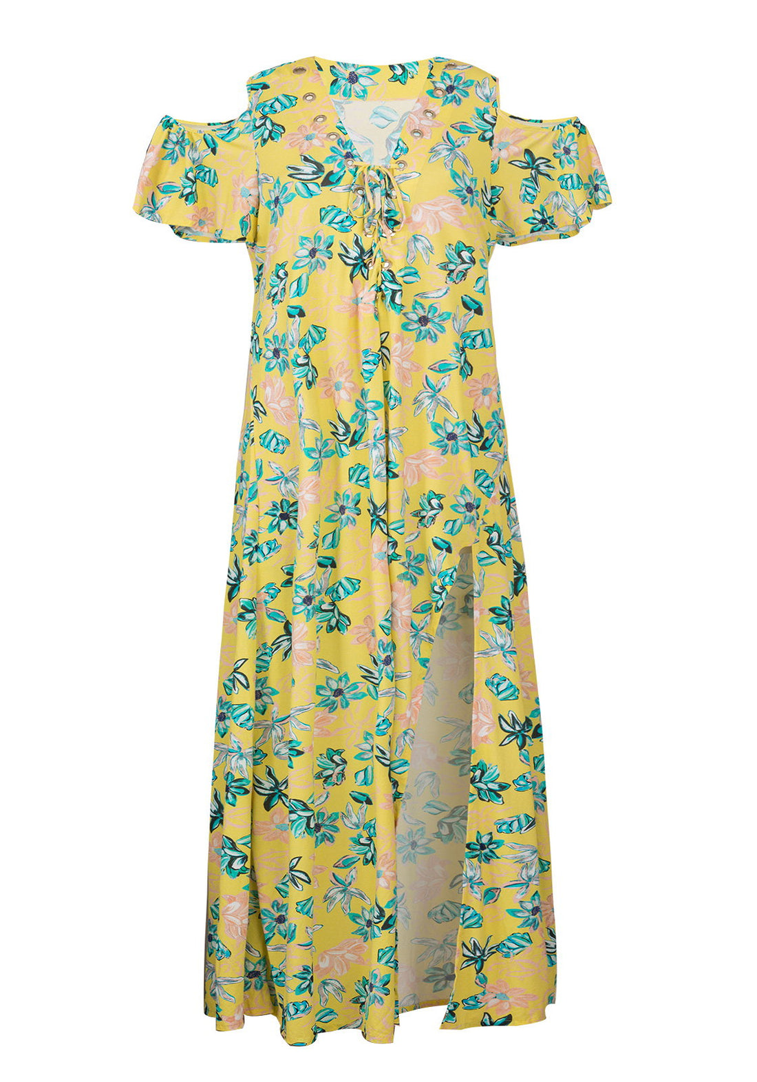 Product Front: Rio De Sol Mini Dresses Saida Long Florescer