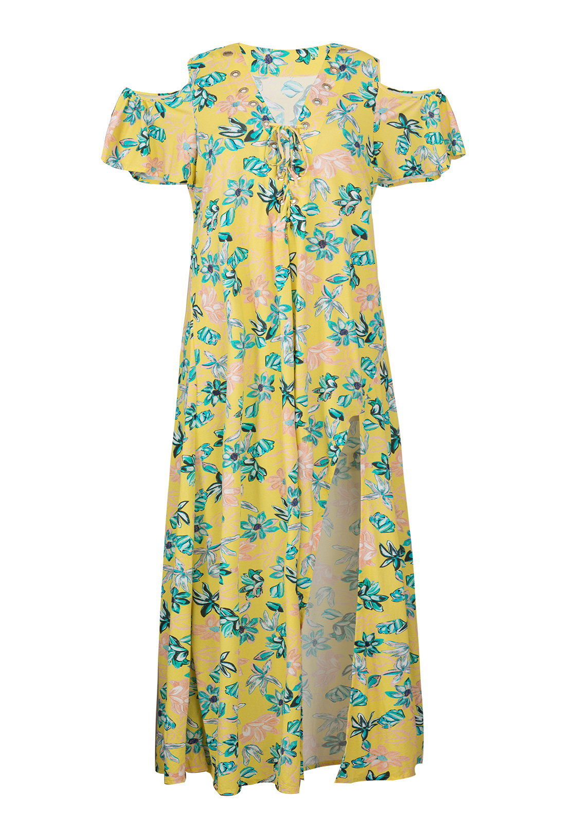 Product Front: Rio De Sol Mini Dresses Saida Long Florescer