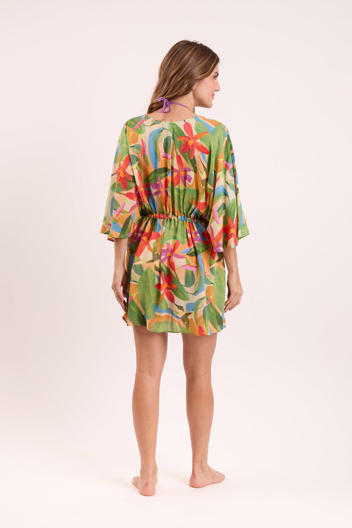 Model Back: Rio De Sol Kaftans And Kimonos Tropical Kaftan Bel