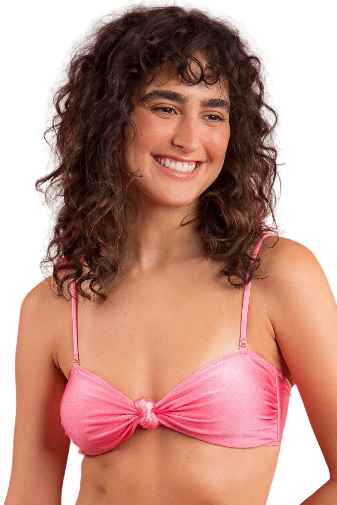 Gallery: Rio De Sol Bikini Tops Top Shimmer-Confetti Bandeau-Joy