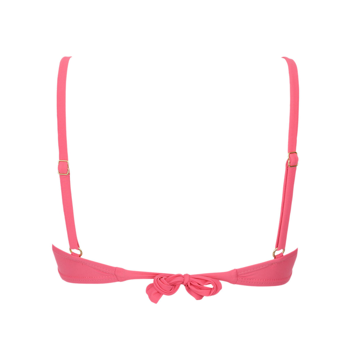 Product Back: La Playa Bikini Tops Top V Bar Pink