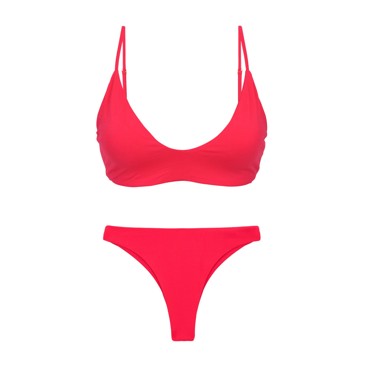 Product Front: Wednesday In Hawaii By Rio De Sol Two Piece Swimwear Set Hibiscus Hana Sunset