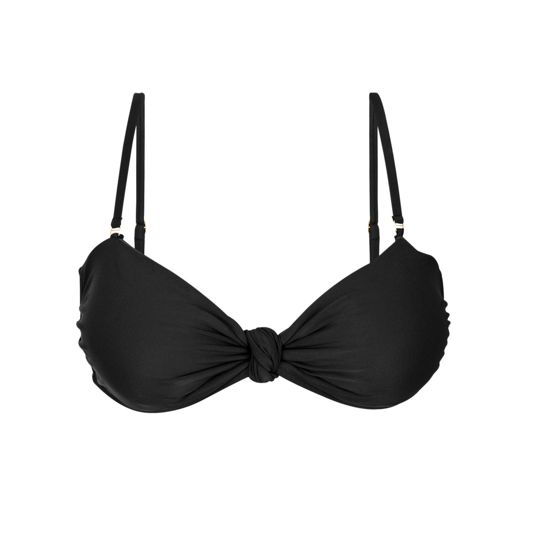 Product Front: Rio De Sol Bikini Tops Top Touch-Black Bandeau-Joy