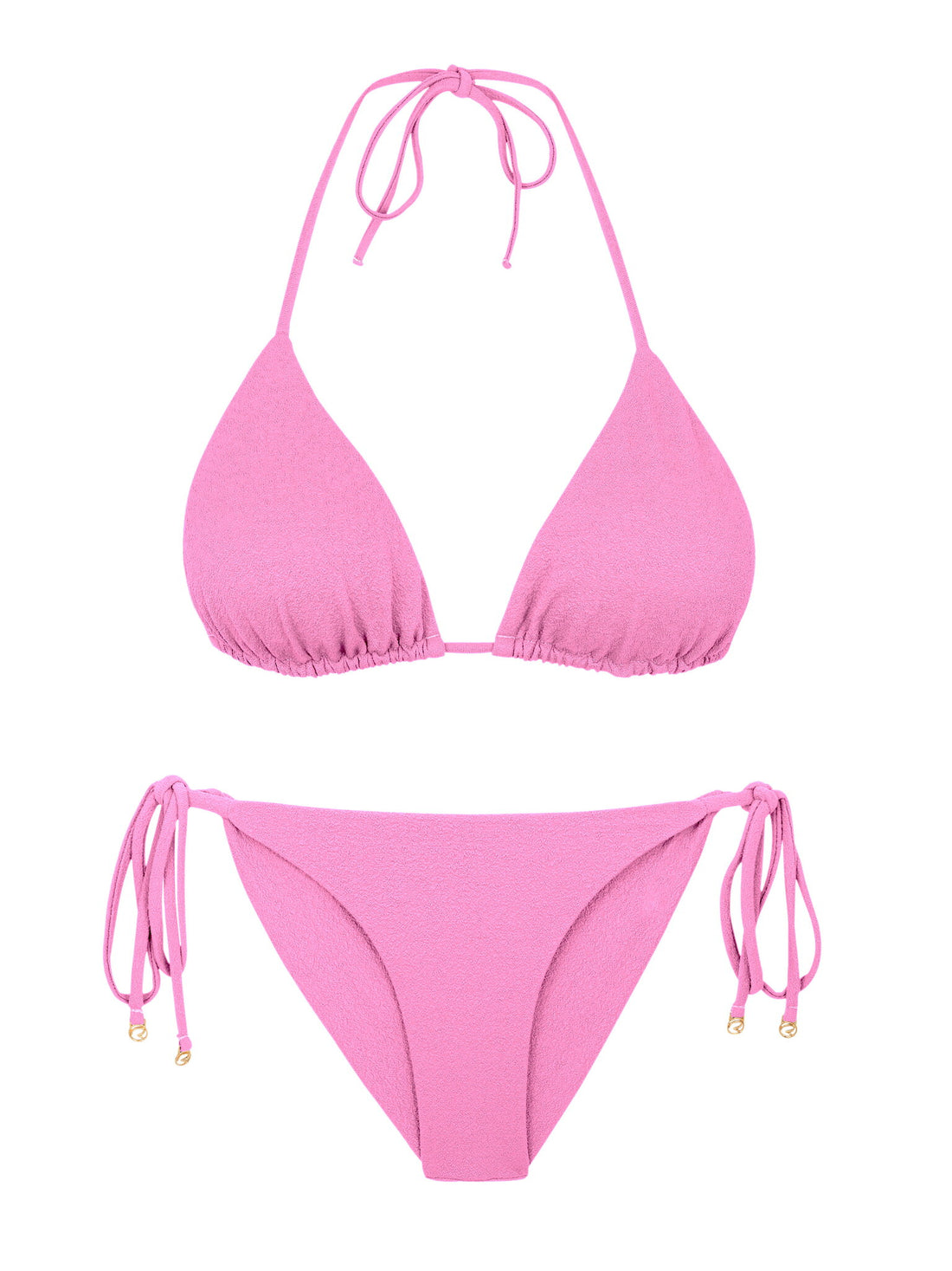 Product Front: Rio De Sol Two Piece Swimwear Set Crespinho-Rosa Tri-Inv Cheeky-Tie