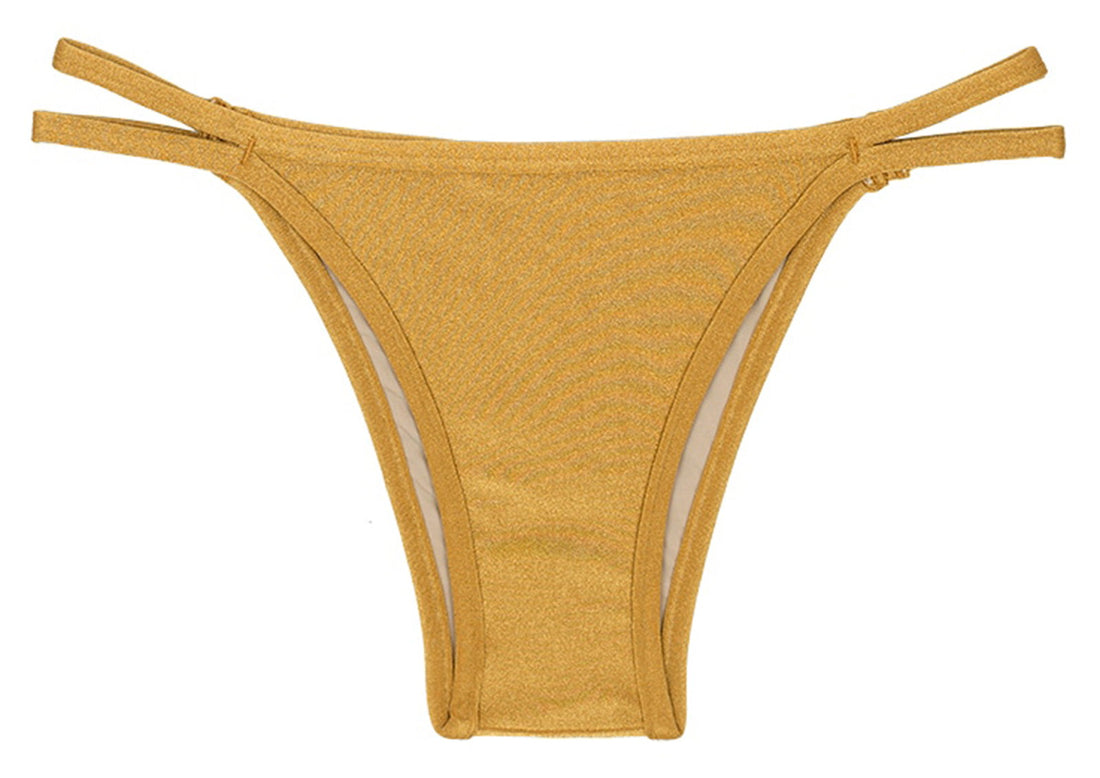 Product Front: Rio De Sol Bikini Bottoms Calcinha Gold Duo