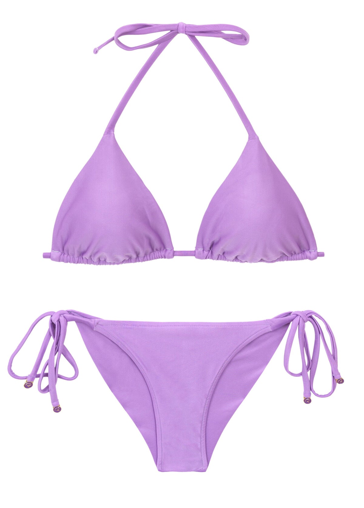 Product Front: Rio De Sol Two Piece Swimwear Set Orchid Tri-Inv Cheeky-Tie