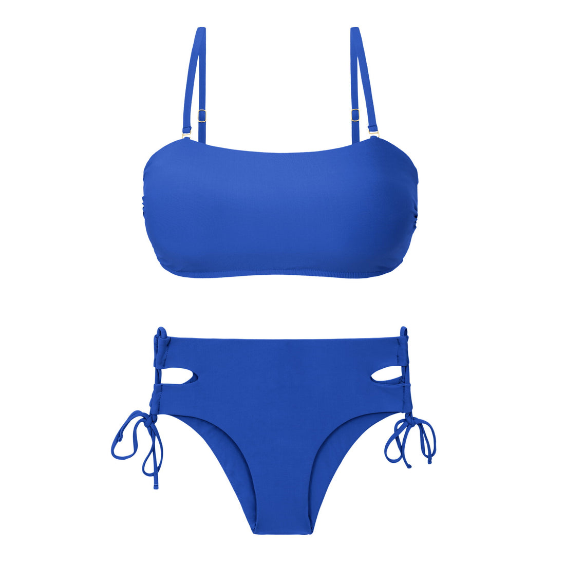 Product Front: Rio De Sol Two Piece Swimwear Set Oceano Bandeau-Reto Madrid