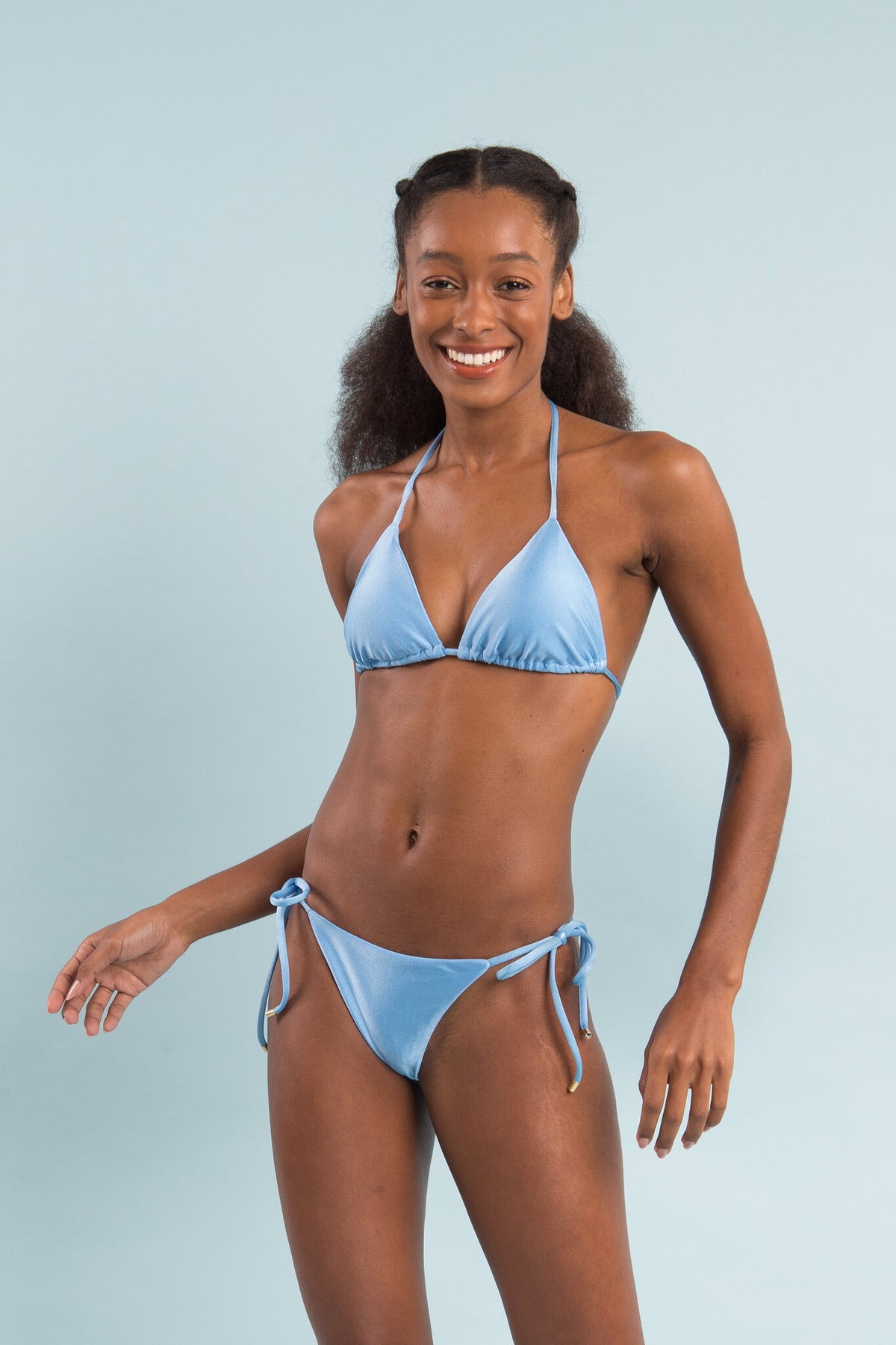 Image 03: Rio De Sol Two Piece Swimwear Set Shimmer-Baltic-Sea Tri-Inv Ibiza-Comfy