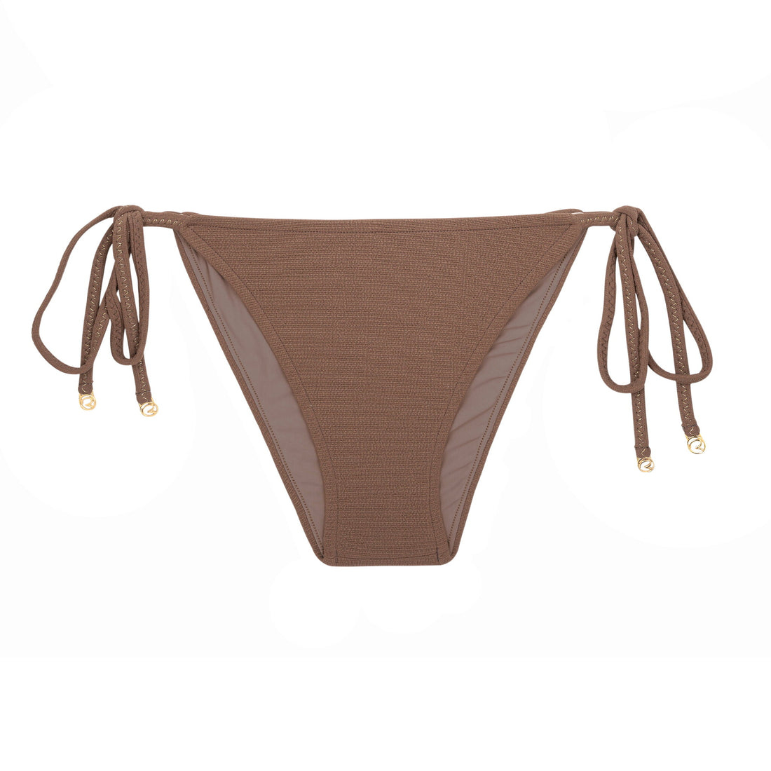 Product Front: Rio De Sol Bikini Bottoms Bottom Sand-Cappuccino Lacinho