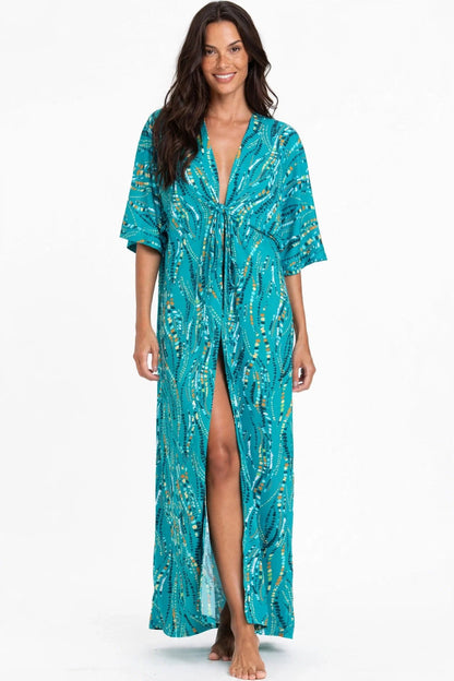 Model Front: Rio De Sol Maxi Dresses Rain Long Dress