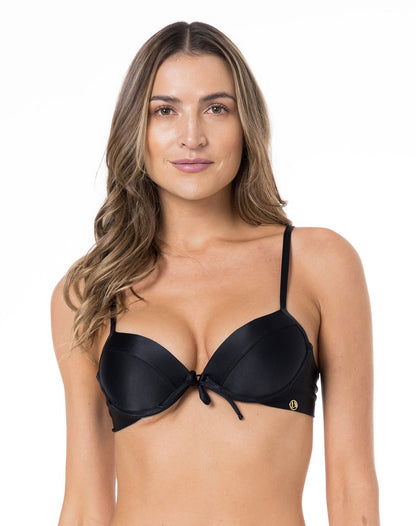 Gallery: Lua Morena Bikini Tops Top Bolha Fio Liso Preto