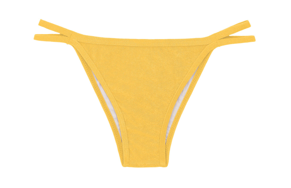 Product Front: Rio De Sol Bikini Bottoms Bottom Malibu-Yellow Rio-Duo