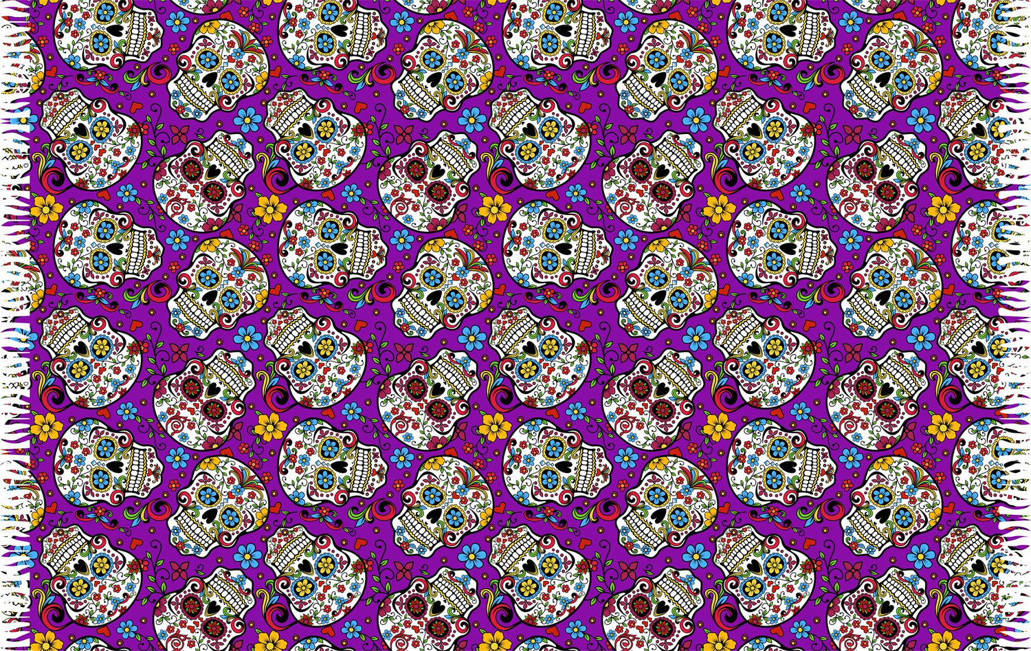 Product Front: Bali Blue Pareo Caveira Pequena Roxo