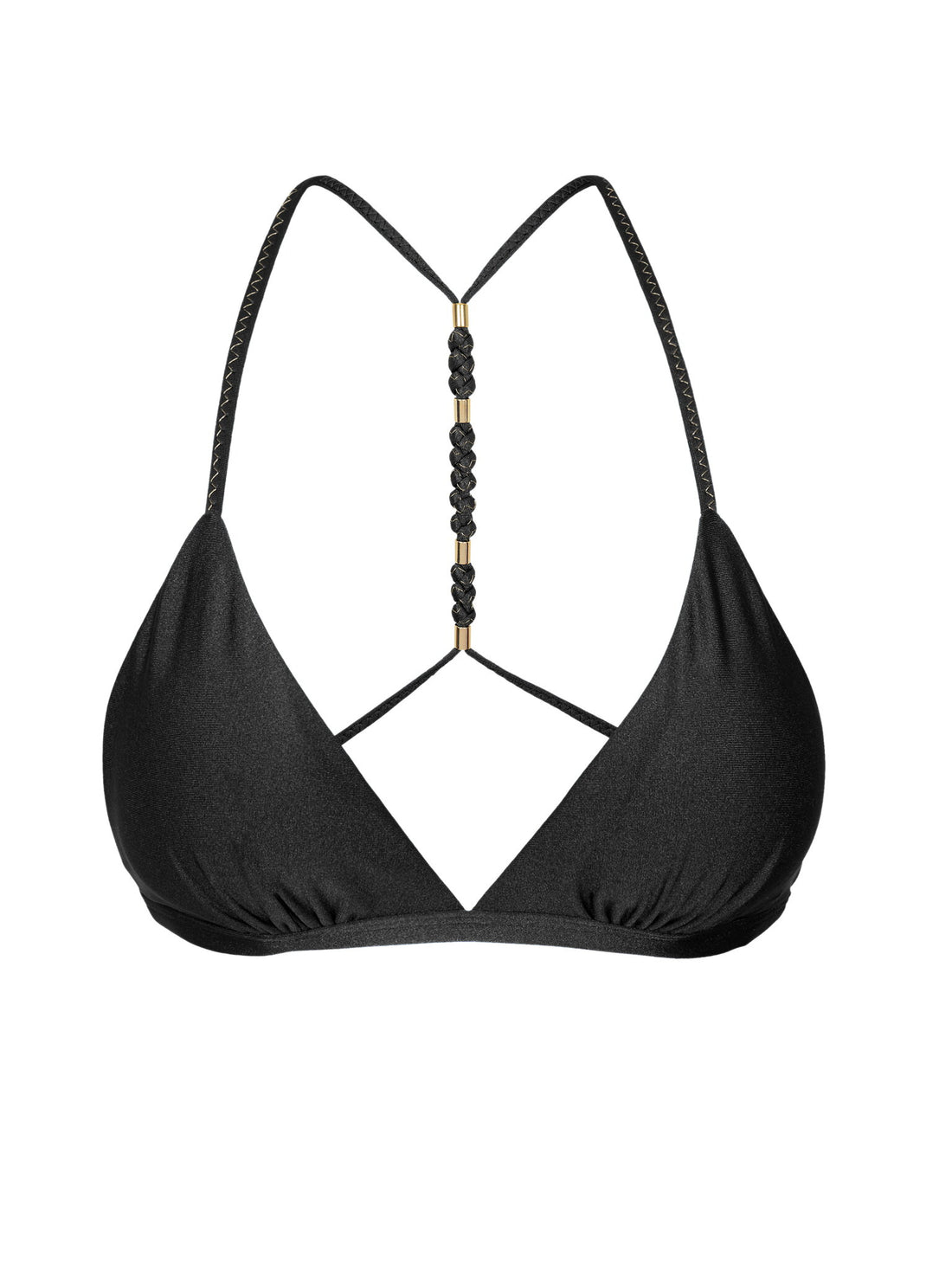 Product Front: Rio De Sol Bikini Tops Top Shimmer-Black Tri-Fixo-Noa