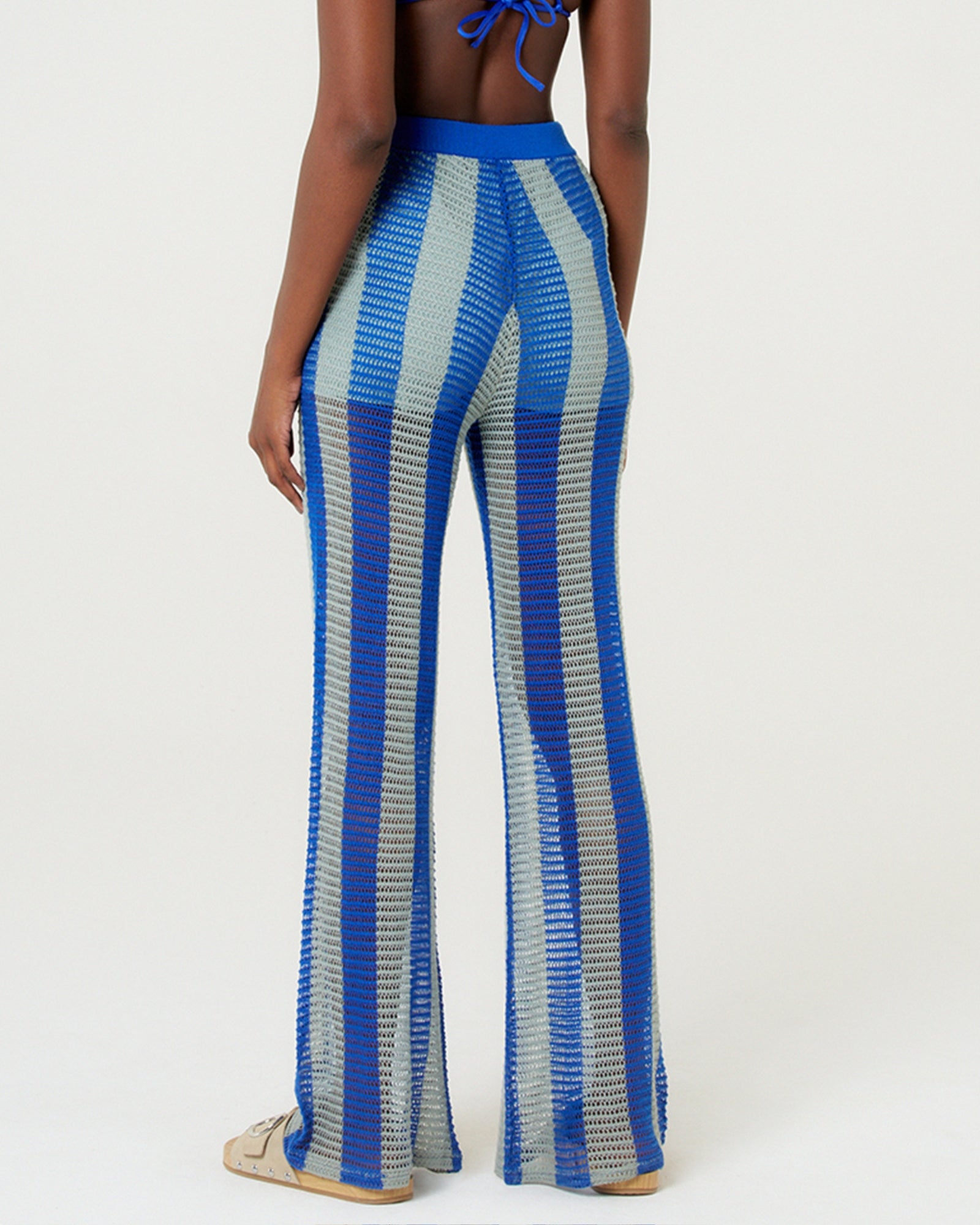 Image 05: Blueman Beach Trousers Calca Tricot Listras