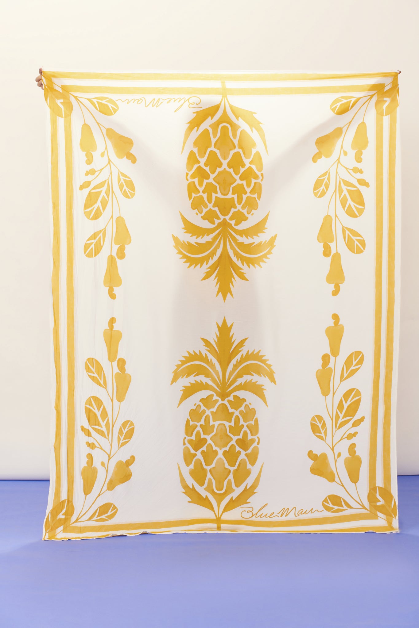 Product Front: Blueman Pareo Canga Maxi Seiva-Doce-Amarela