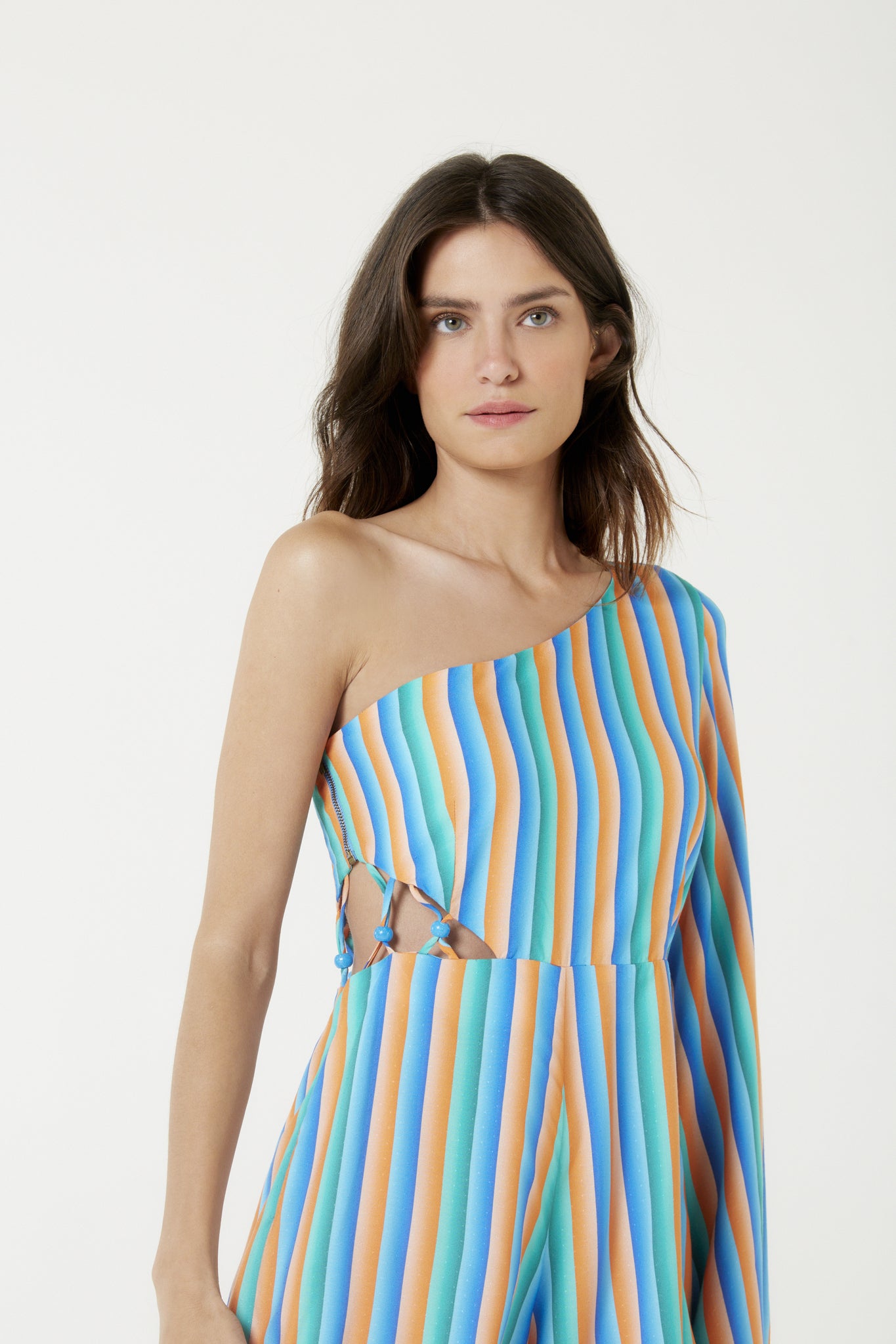 Image 03: Blueman Beach Playsuits / Rompers Macaquinho Detalhe Lateral Sistere