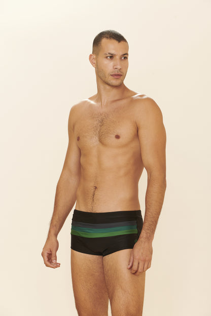 Model Front: Blueman Sunga / Boxer Sunga Army Mondello Preto