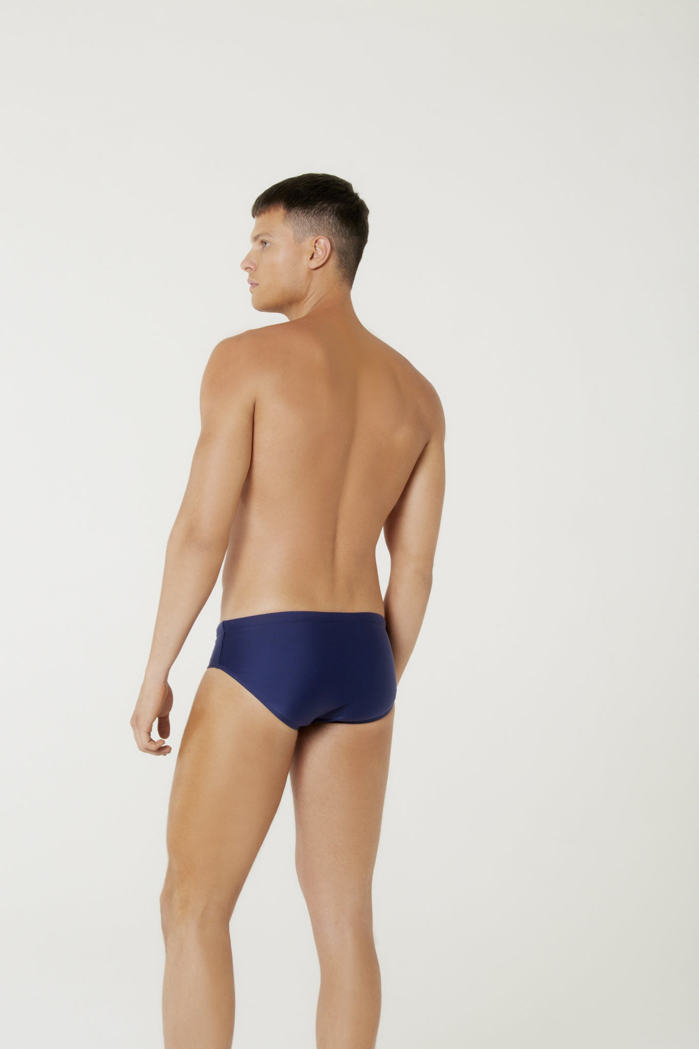 Model Back: Blueman Sunga / Boxer Sunga Ricky Azul-Marinho