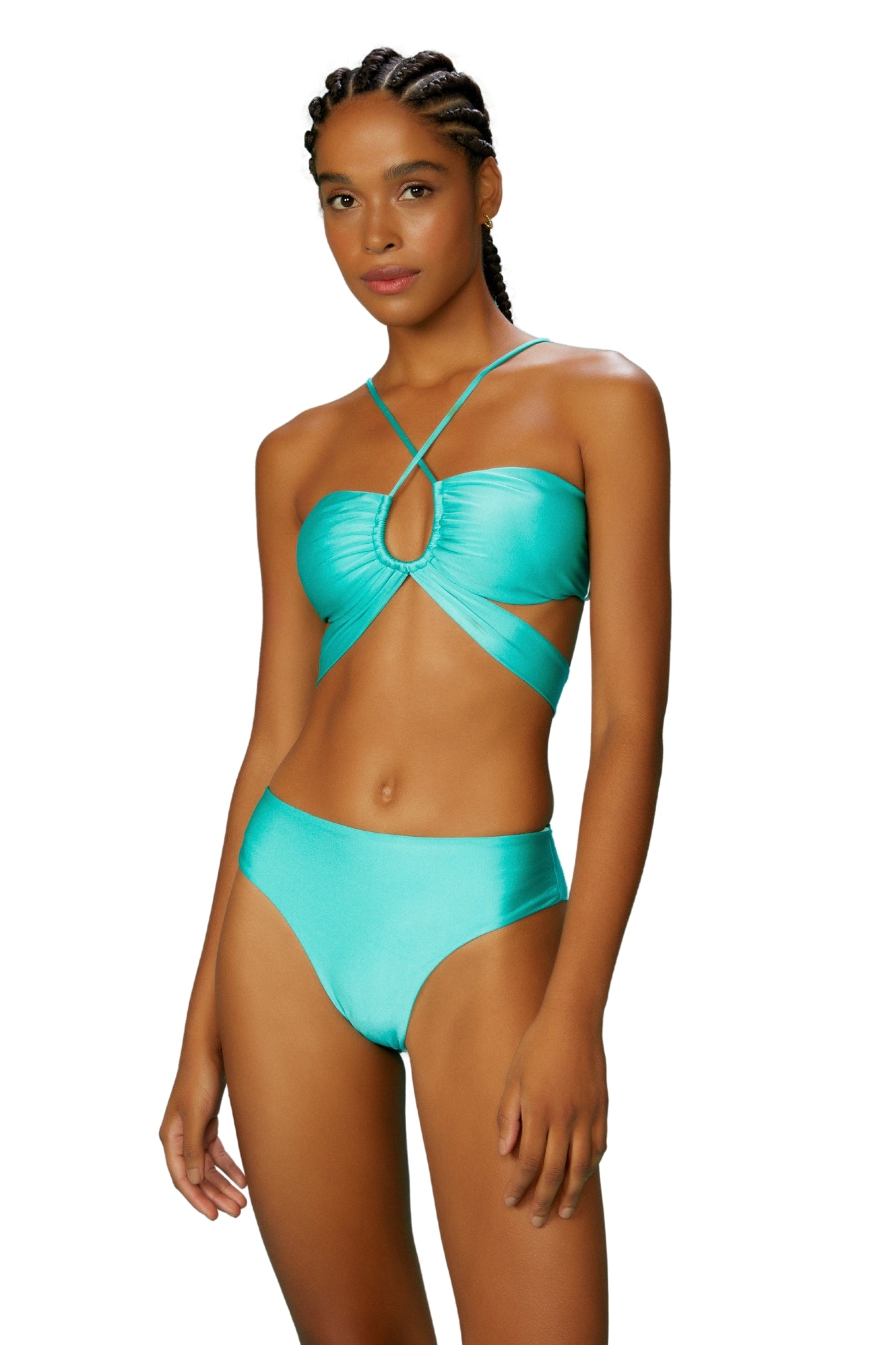 Image 09: Blueman Top Top Turquesa Paola