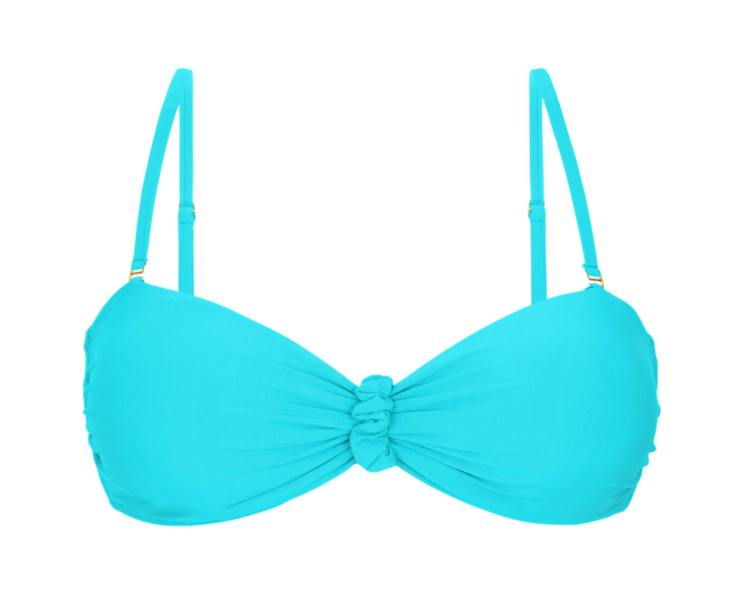 Product Front: Rio De Sol Bikini Tops Top Miami Bandeau-Crispy