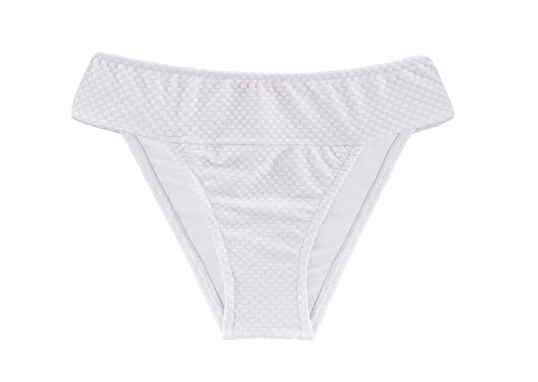 Product Front: Rio De Sol Bikini Bottoms Bottom Cloque Branco Cos Comfort