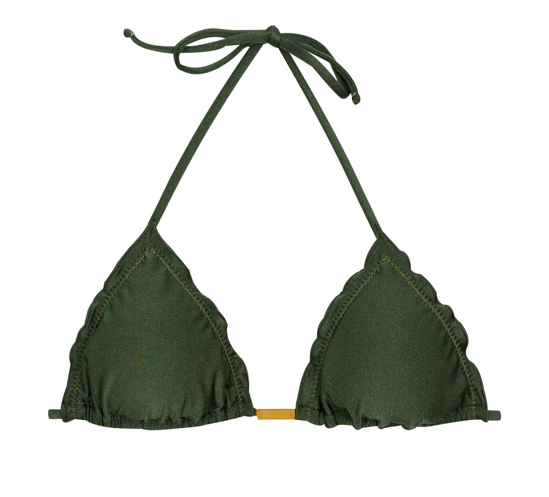 Product Front: Rio De Sol Bikini Tops Top Shimmer-Croco Frufru