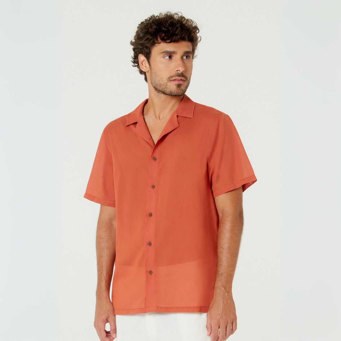 Camisa Free Soft Marrom
