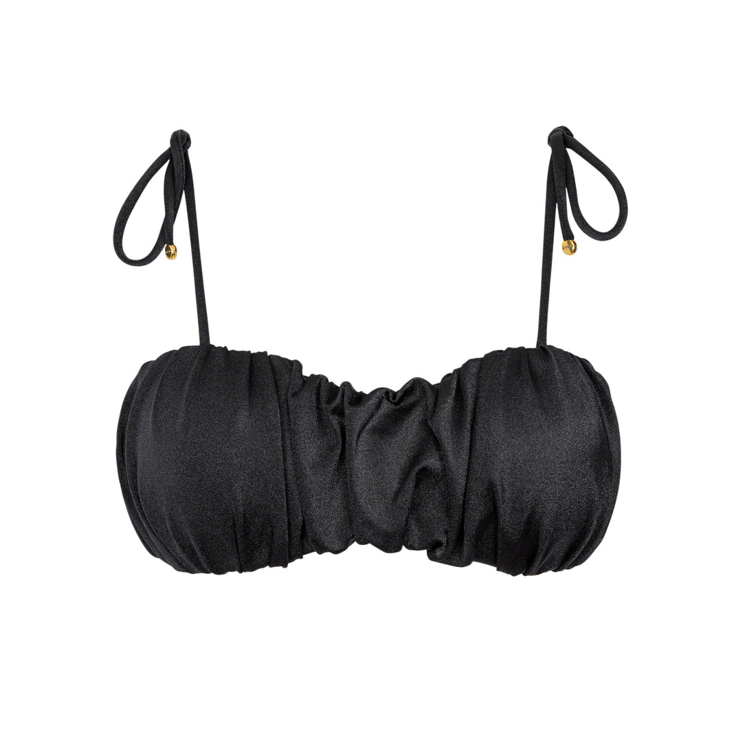 Product Front: La Playa Bikini Tops Top Faixa Duplo Preto
