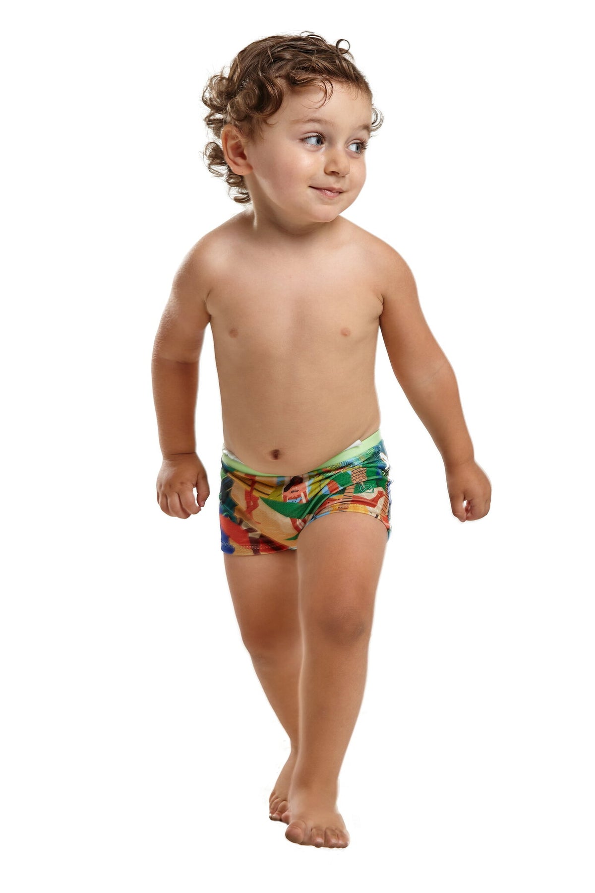 Image 05: Blueman Baby Swimwear Bottom John Manga Longa Baby Maresia