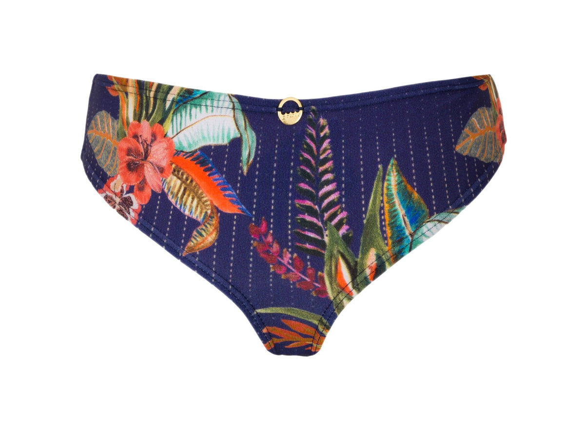 Product Back: La Playa Bikini Bottoms Bottom Cheeky Tupiniquim Marinho