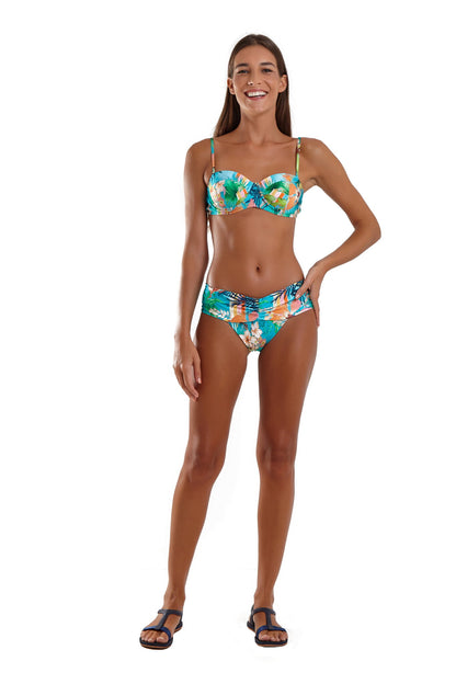 Model Front: Blueman Bikini Tops Top Australia Blue