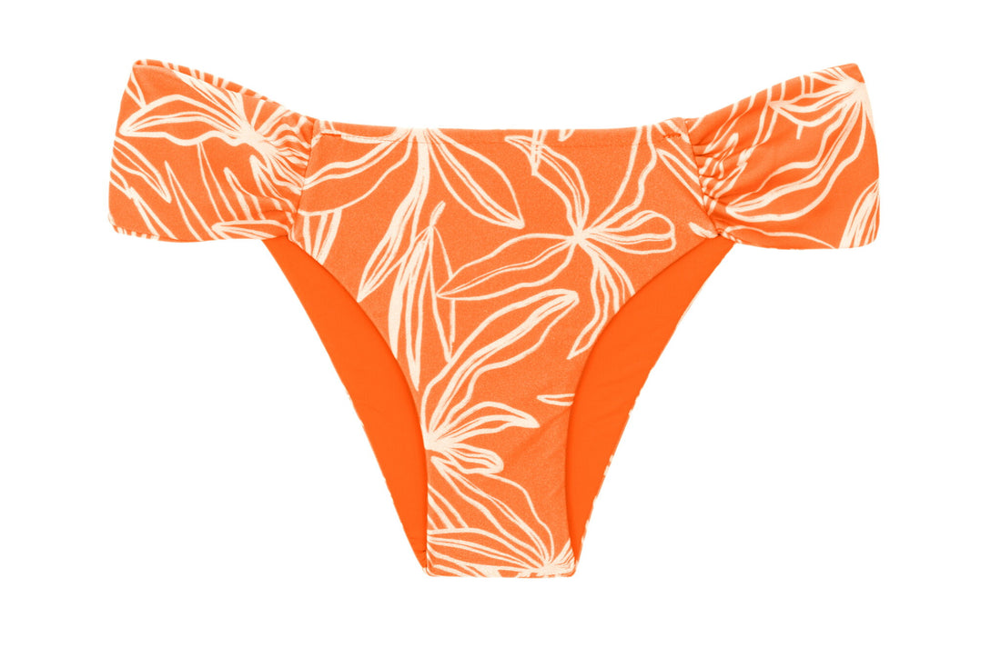 Product Front: Rio De Sol Bikini Bottoms Bottom Trail-Orange Baobi