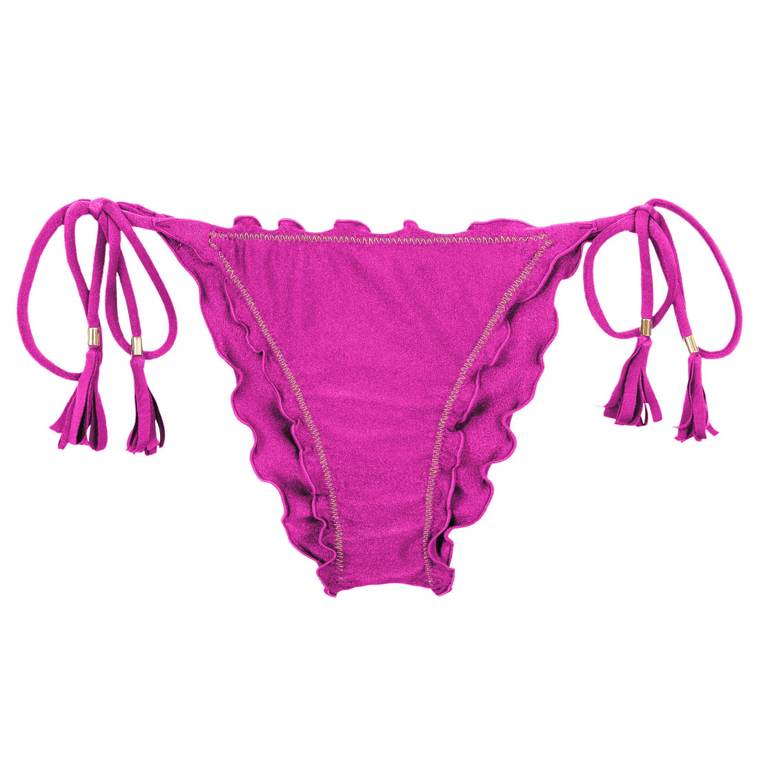 Product Front: Rio De Sol Bikini Bottoms Bottom Shimmer-Gaia Frufru