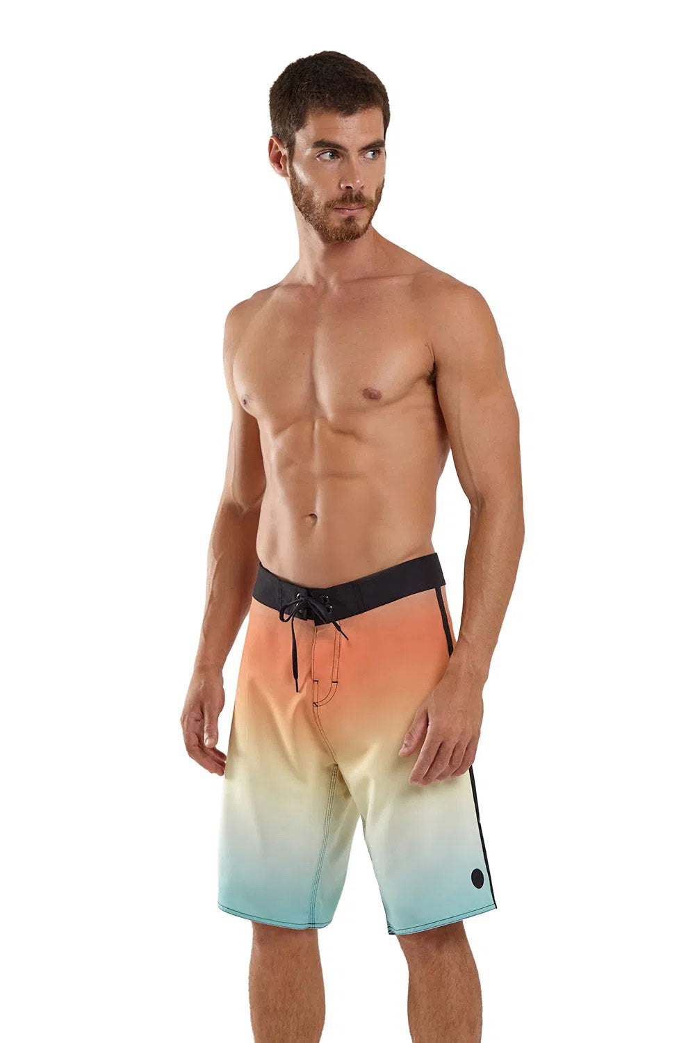 Model Front: Blueman Boardshorts Bermuda Maxi Vies Espirito Solar