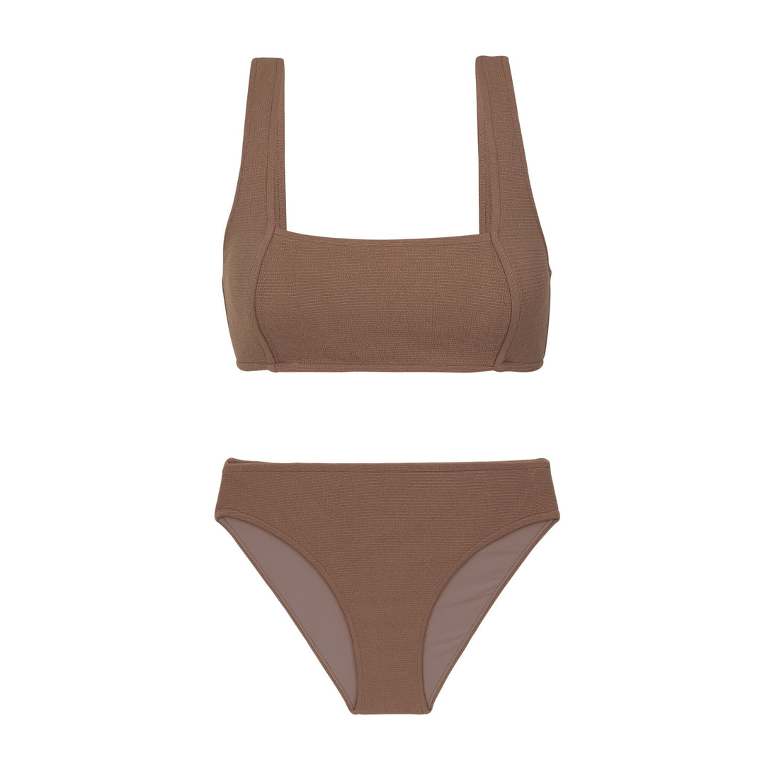 Product Front: Rio De Sol Two Piece Swimwear Set Sand-Cappuccino Mary Essential-Comfy