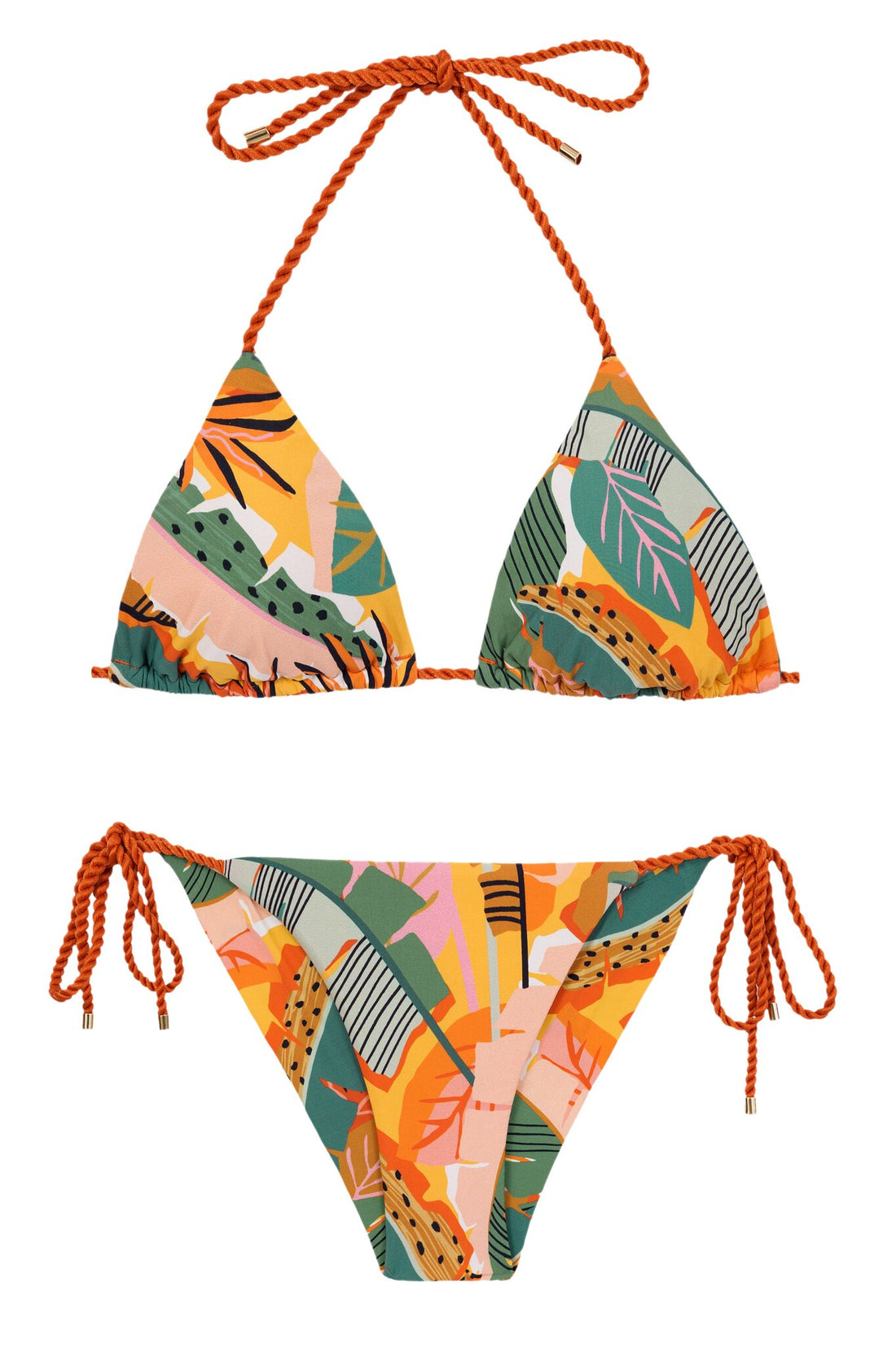 Product Front: Rio De Sol Two Piece Swimwear Set El-Arco Tri-Inv Cheeky-Tie