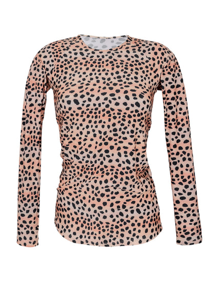 Product Front: La Playa Top Blusa Uv Guepardo