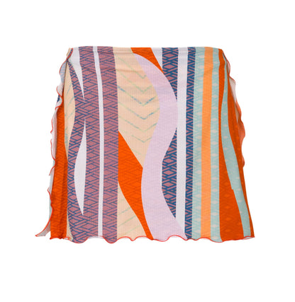 Model Front: La Playa Bottom Bottom Cropped Navy