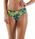 Model Front: La Playa Bottom Bottom Franzido Tropicool Preto