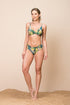 Model Front: La Playa Set Drape Tropicool Preto