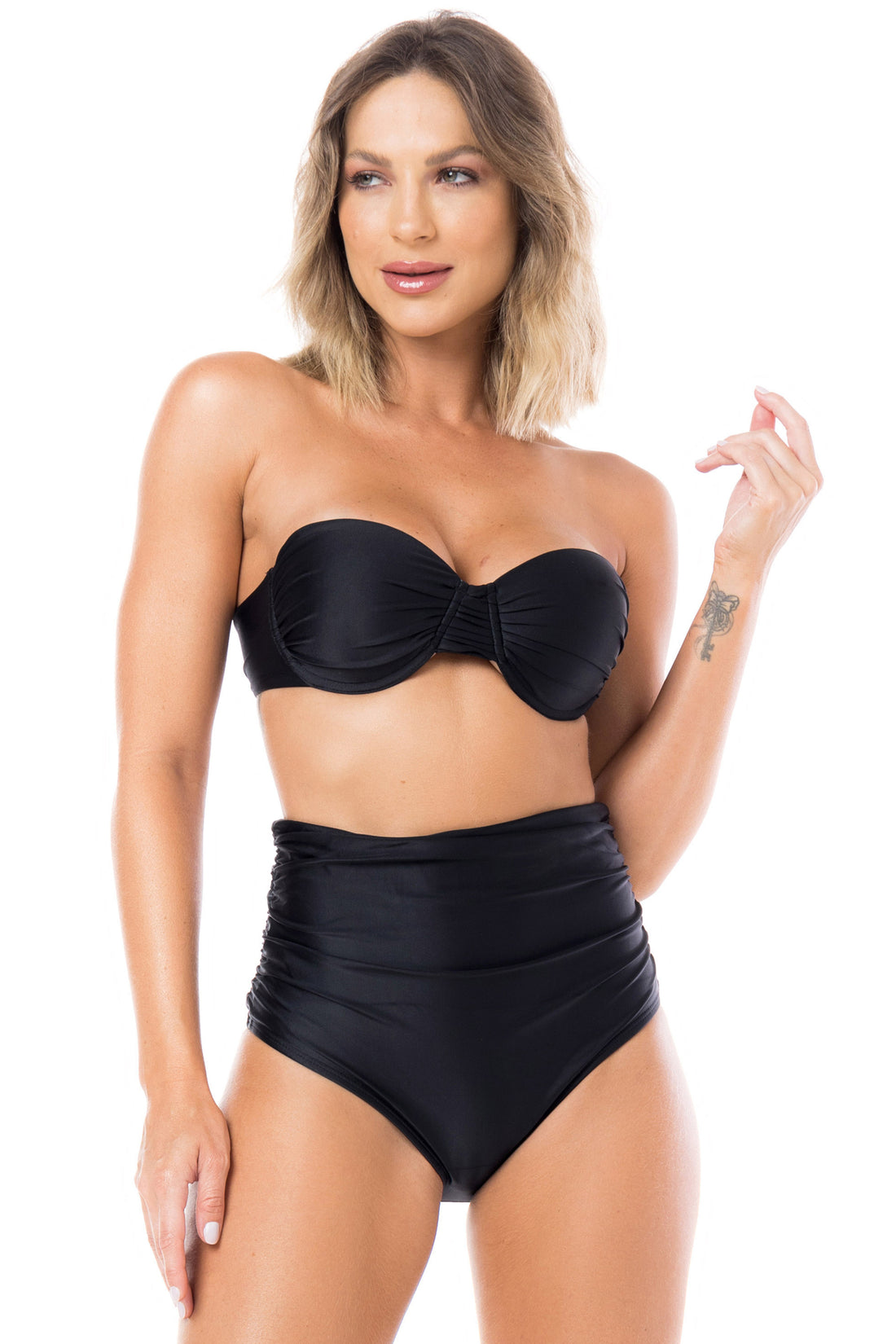Gallery: La Playa Set Franzido Hot Preto