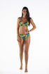 Model Front: La Playa Set Franzido Tropicool Preto