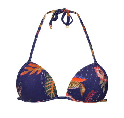 Product Front: La Playa Top Top Cheeky Tupiniquim Marinho