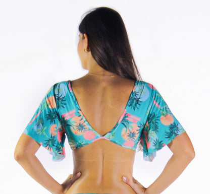 Model Back: La Playa Top Top Fina Solar