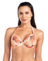 Model Front: La Playa Top Top Franzido Caliandra