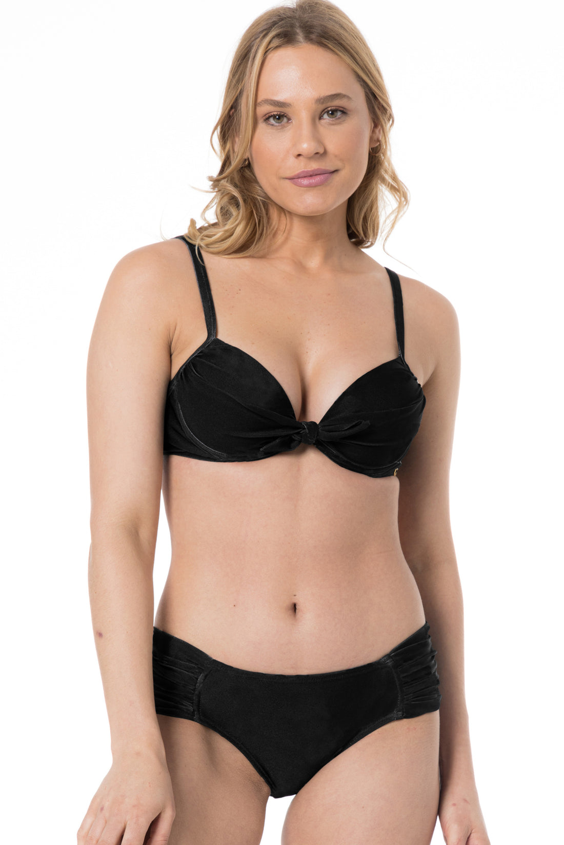 Gallery: Lua Morena Set No Drapeada Media Liso Preto