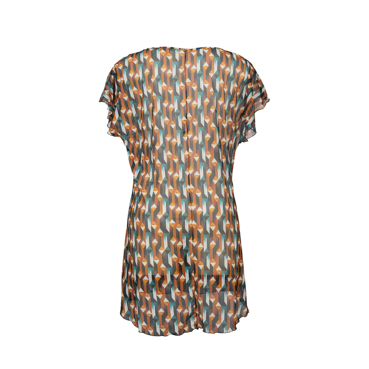 Product Back: Lua Morena Beach Dresses Saida Mini Aurum
